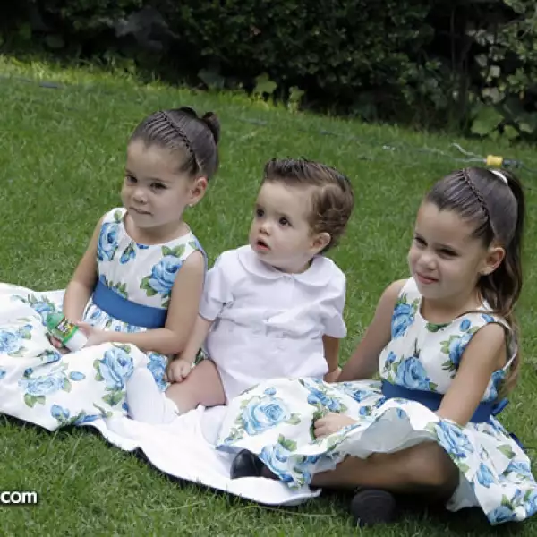 Pamela, Santiago y Paulina Sesma