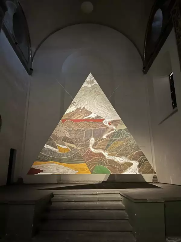 Foto de una parte de la exposición de Tania Ximena en el Museo Ex Teresa Arte Actual de la CDMX.