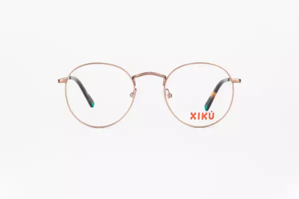 Lentes de alta calidad redondos de color rose gold