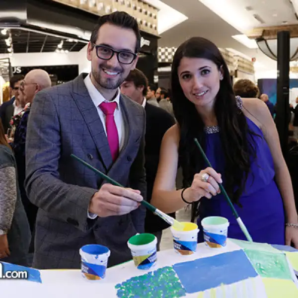 Luis Canchola y Daniela Kauffman