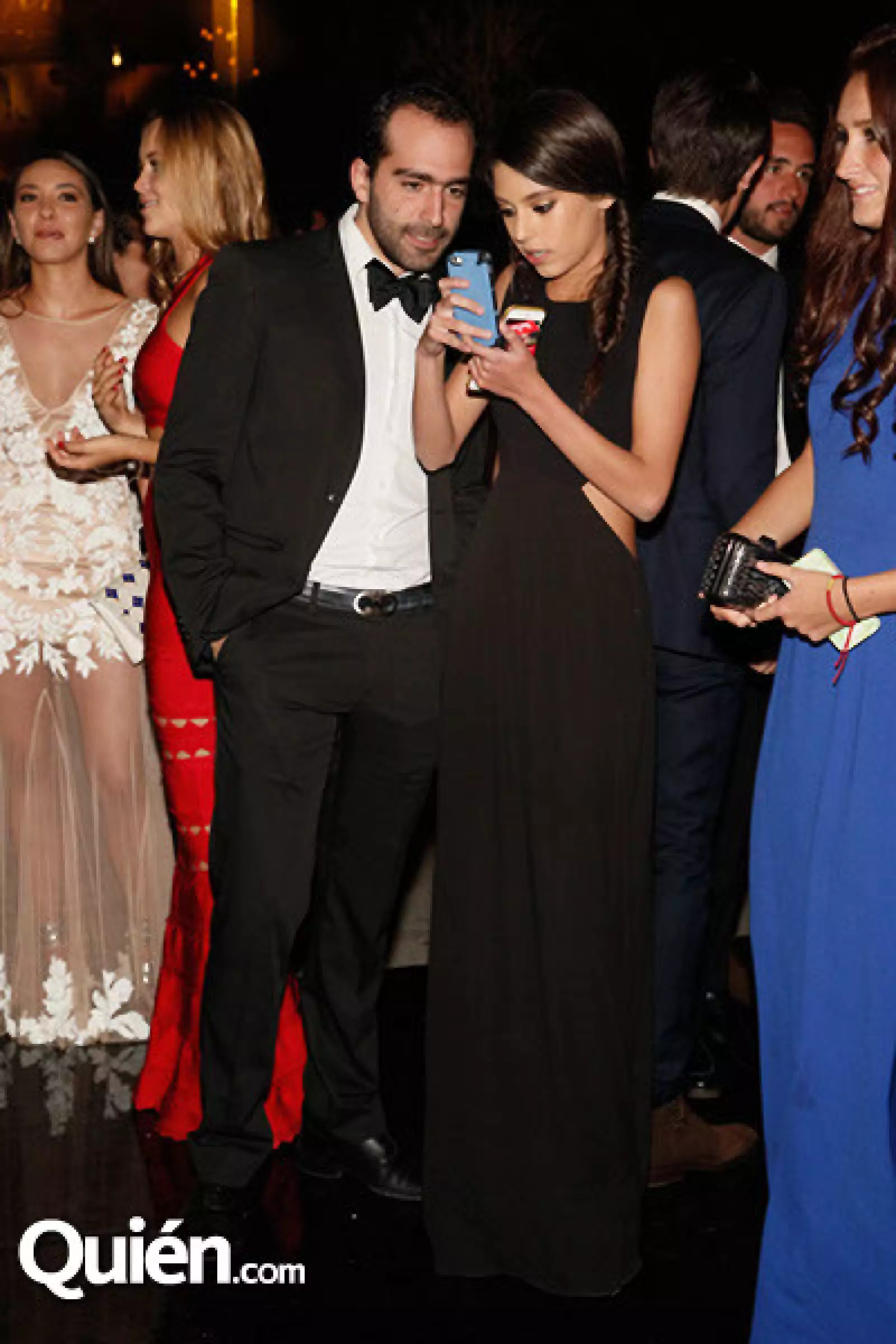 Diego Sobrino y Lucía Romano