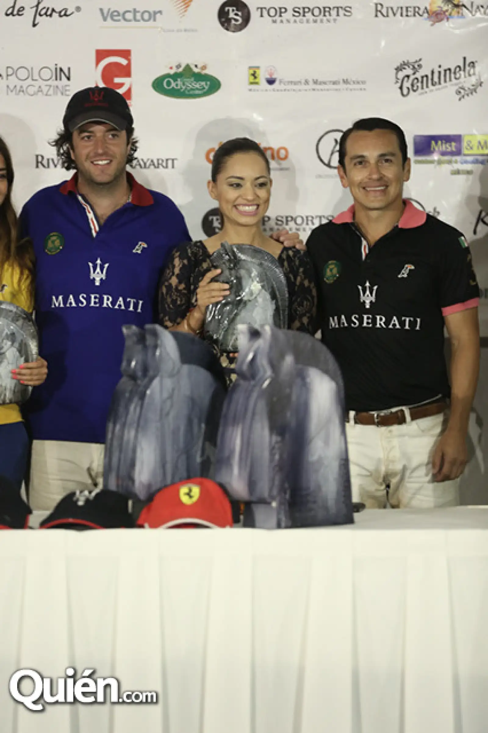 José Antonio Amutio, Catalina Ruiz y Roylán Caballero