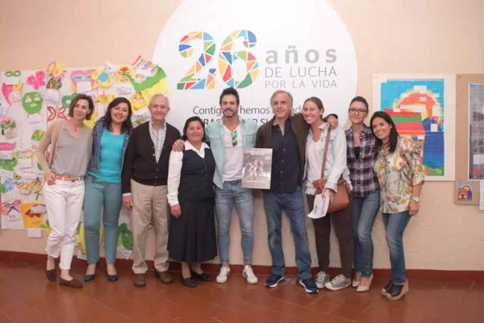 Visita de Paco Arango a la Casa de la Amistad