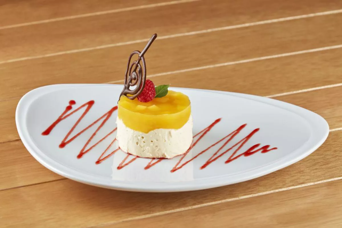 Mousse de mango 