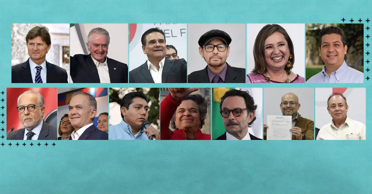 13 aspirantes van por. 150 mil firmas cada uno