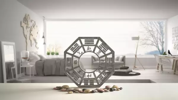 Recamara decorada al estilo feng shui 
