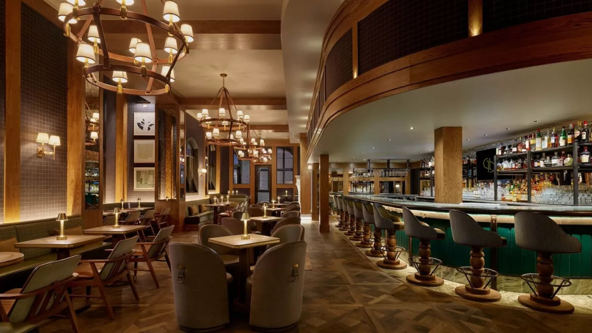 foto del bar The Gambit del hotel The Sebastian, en Vail, Colorado