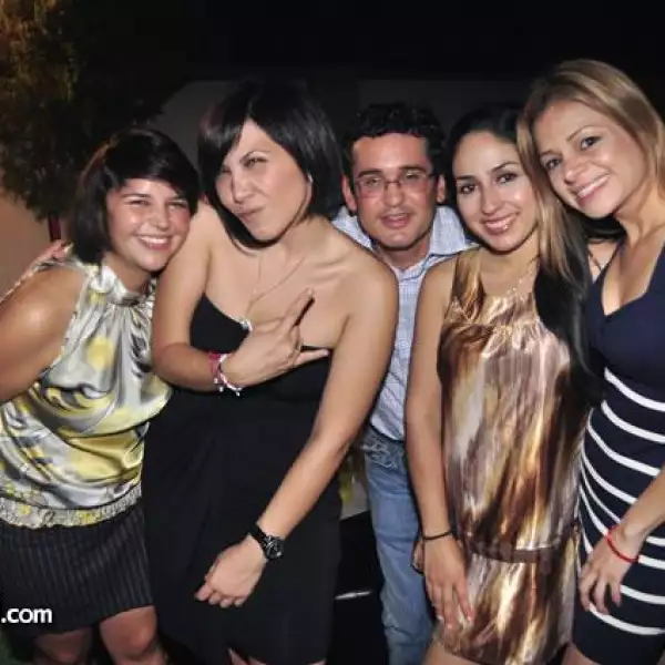 Nallely Treviño,Leila Marcos,Mauricio Treviño,Corina González y Leidy Prieto