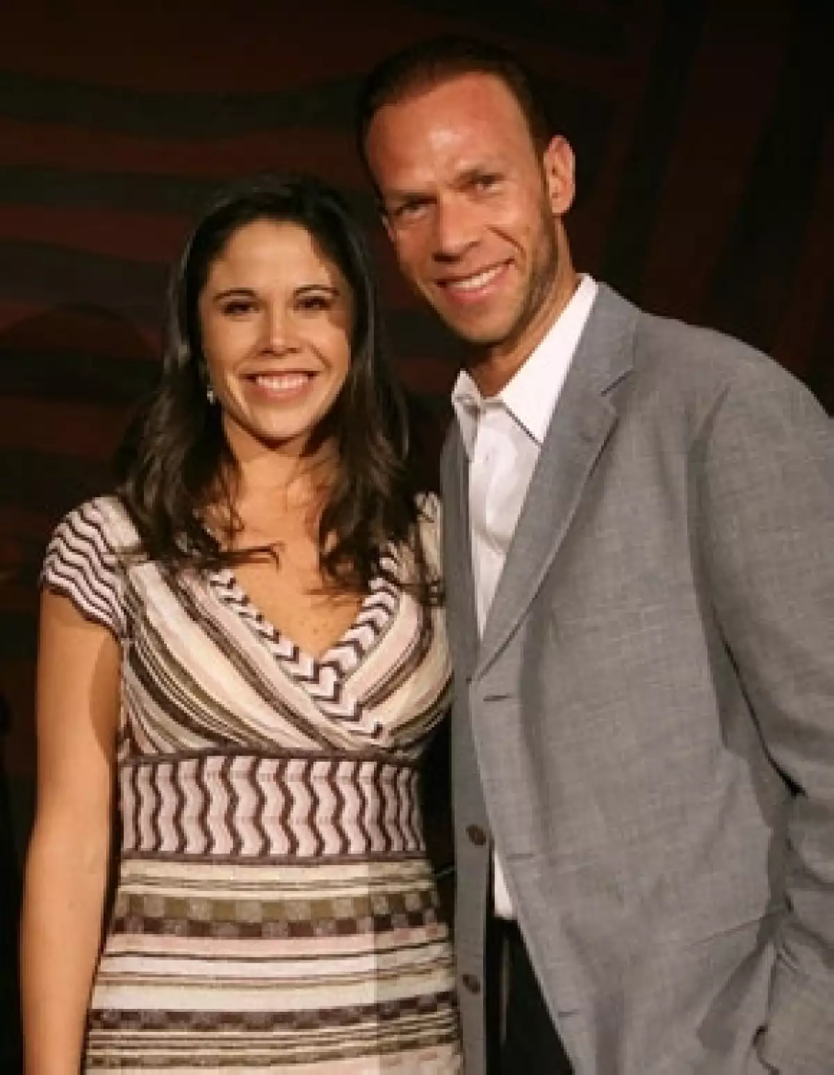 Paola y Luis Roberto recibieron a Leonardo y Paulo muy felices.