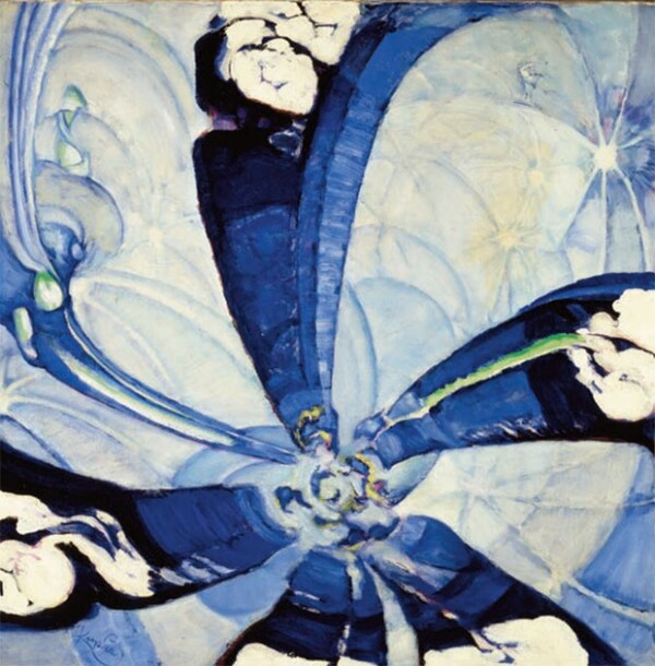 Frantisek Kupka, Espacio azul