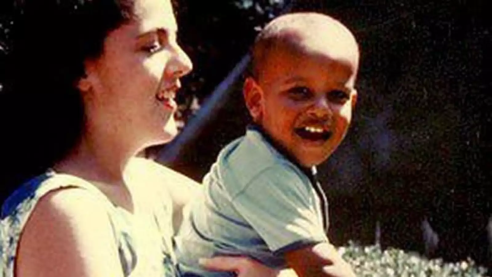 Barack Obama y su madre