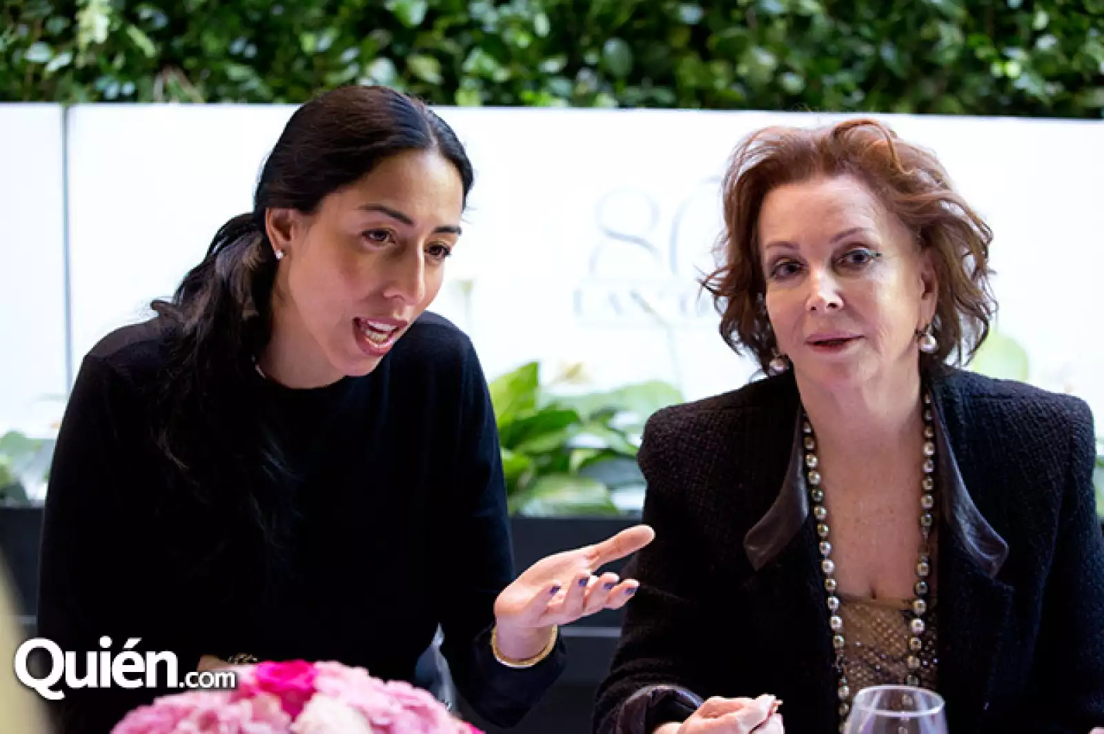 Melisa Flores y María Luisa Serna