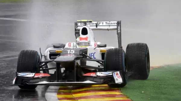 Sergio Pérez calificación Bélgica