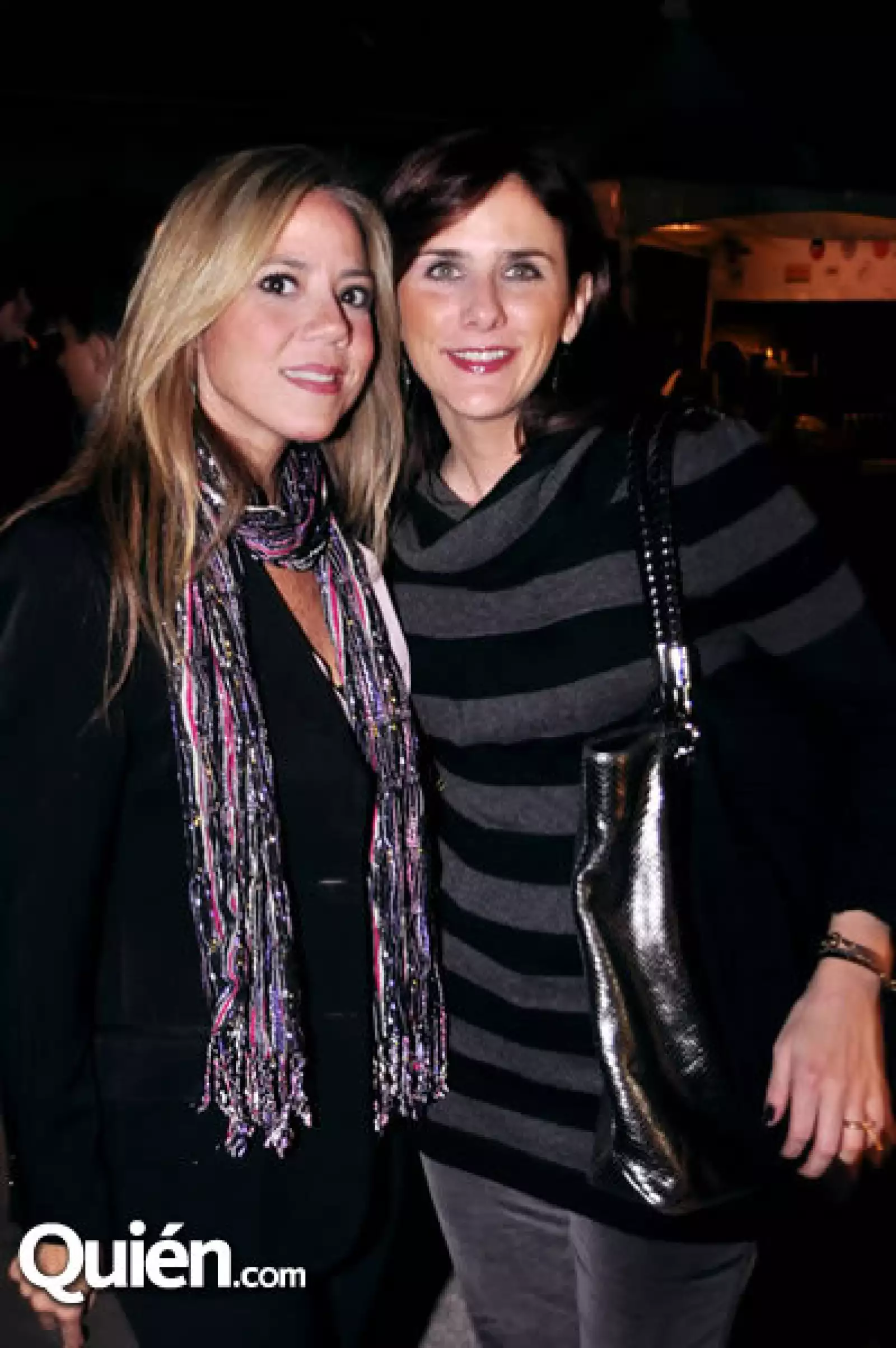 Paola Altamirano de Castaño y Nena Ayala