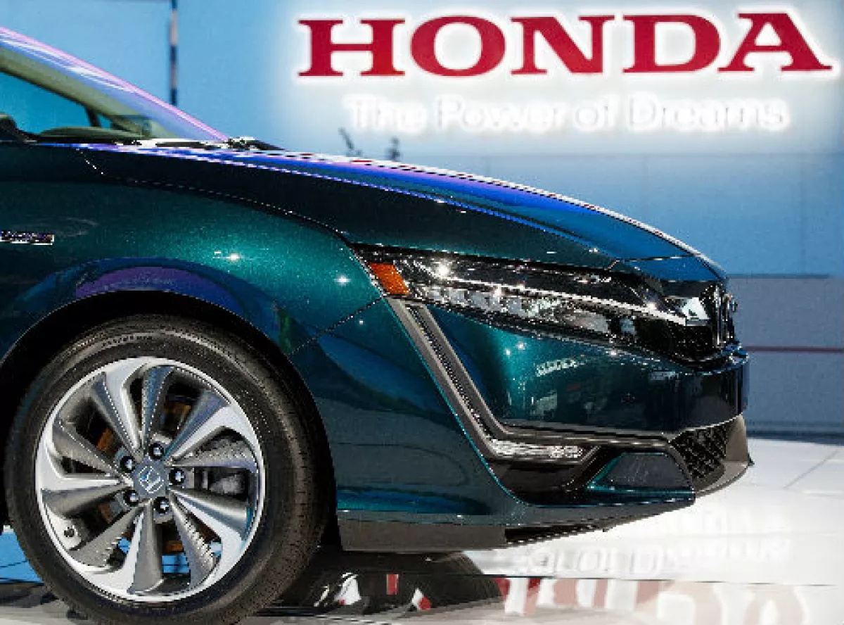 Honda auto y logo