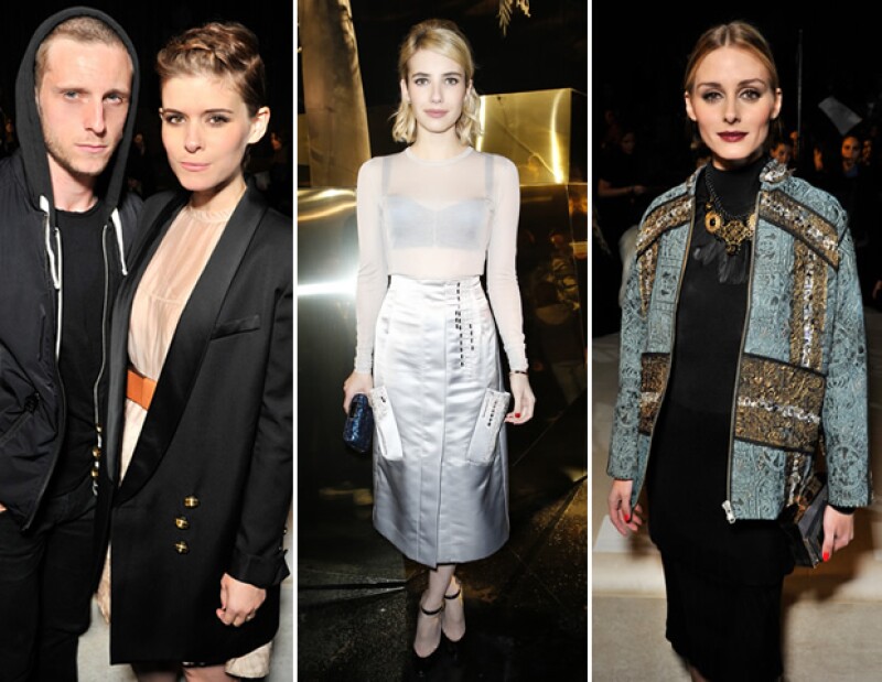 Jamie Bell, Kate Mara, Emma Roberts y Olivia Palermo fueron algunas de las que asistieron al desfile.