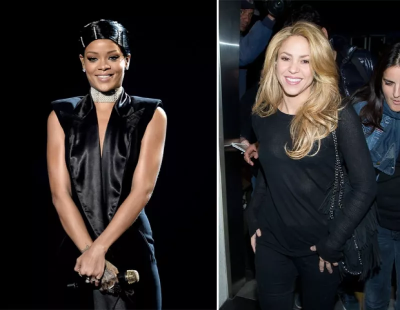 La colombiana comentó en una entrevista que más allá de la música, para ella fue un lujo trabajar con Riri porque es "una persona muy sencilla y cálida".