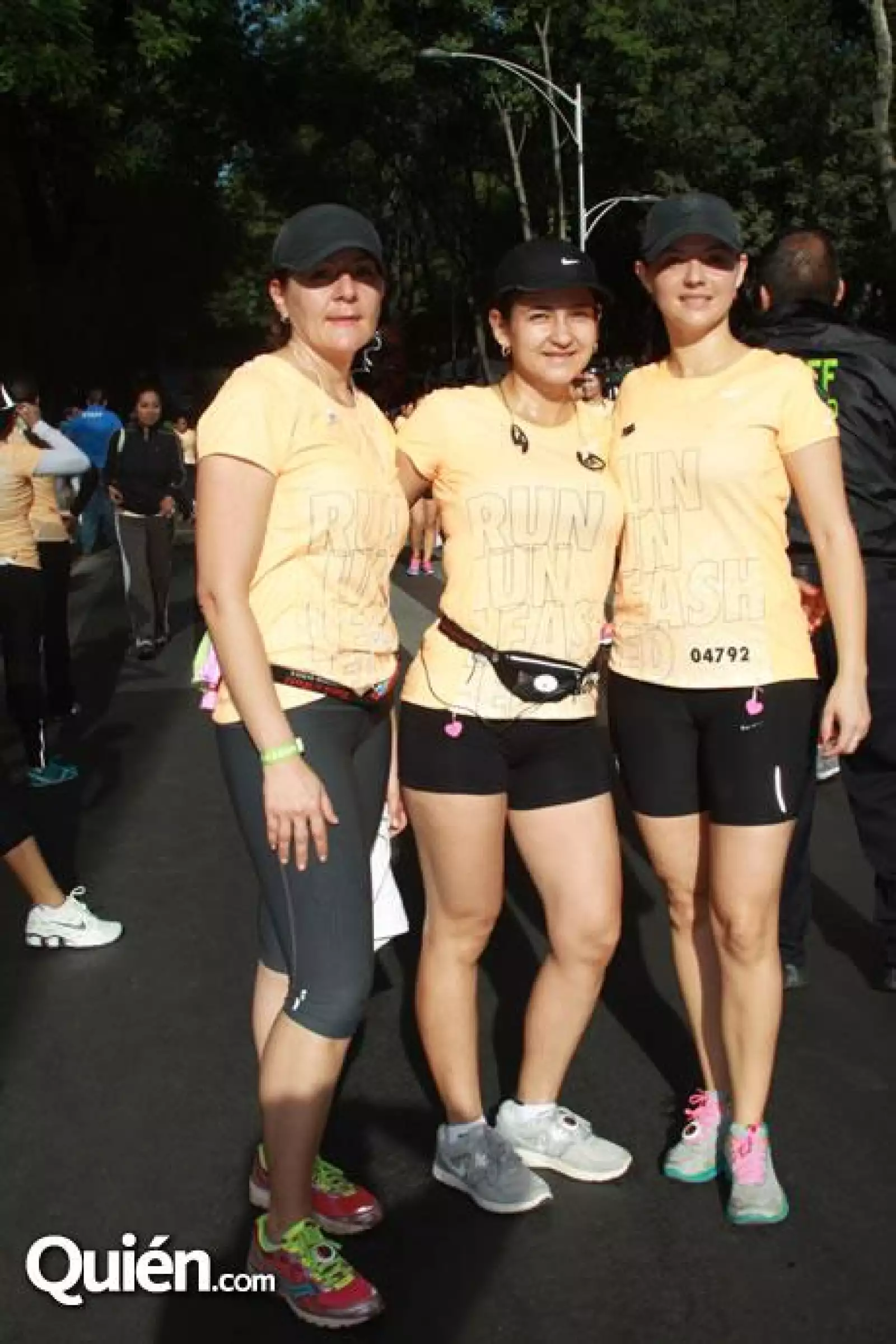 Patricia Martínez, Hayde Showell y Brenda Castillejos