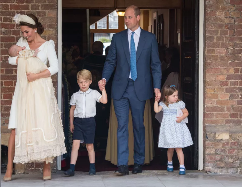 príncipe William, Kate Middleton y sus hijos