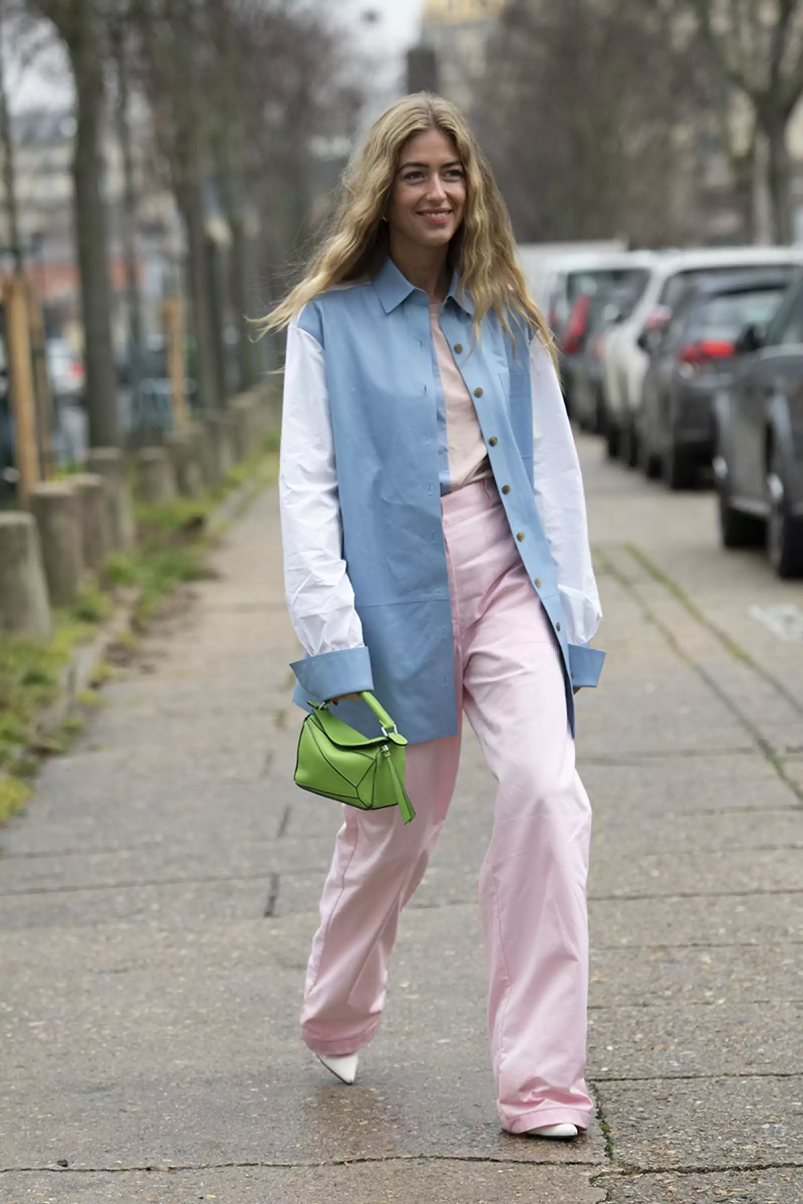 Street Style - Paris Fashion Week Womenswear Fall/Winter 2019/2020 : Day Five