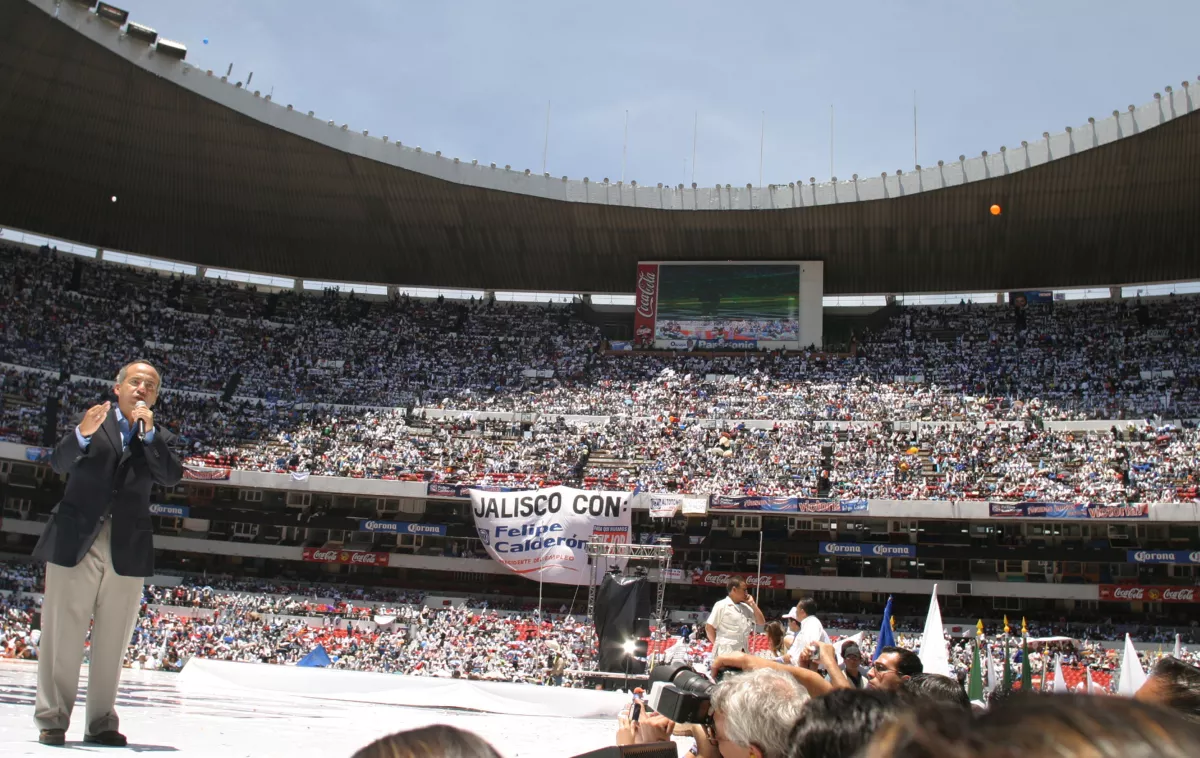 Felipe Calderón en 2006.