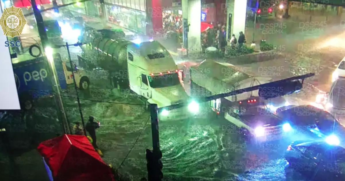 Lluvia CDMX