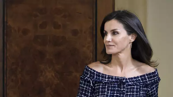 Queen Letizia Of Spain Attends Audiences At Zarzuela Palace