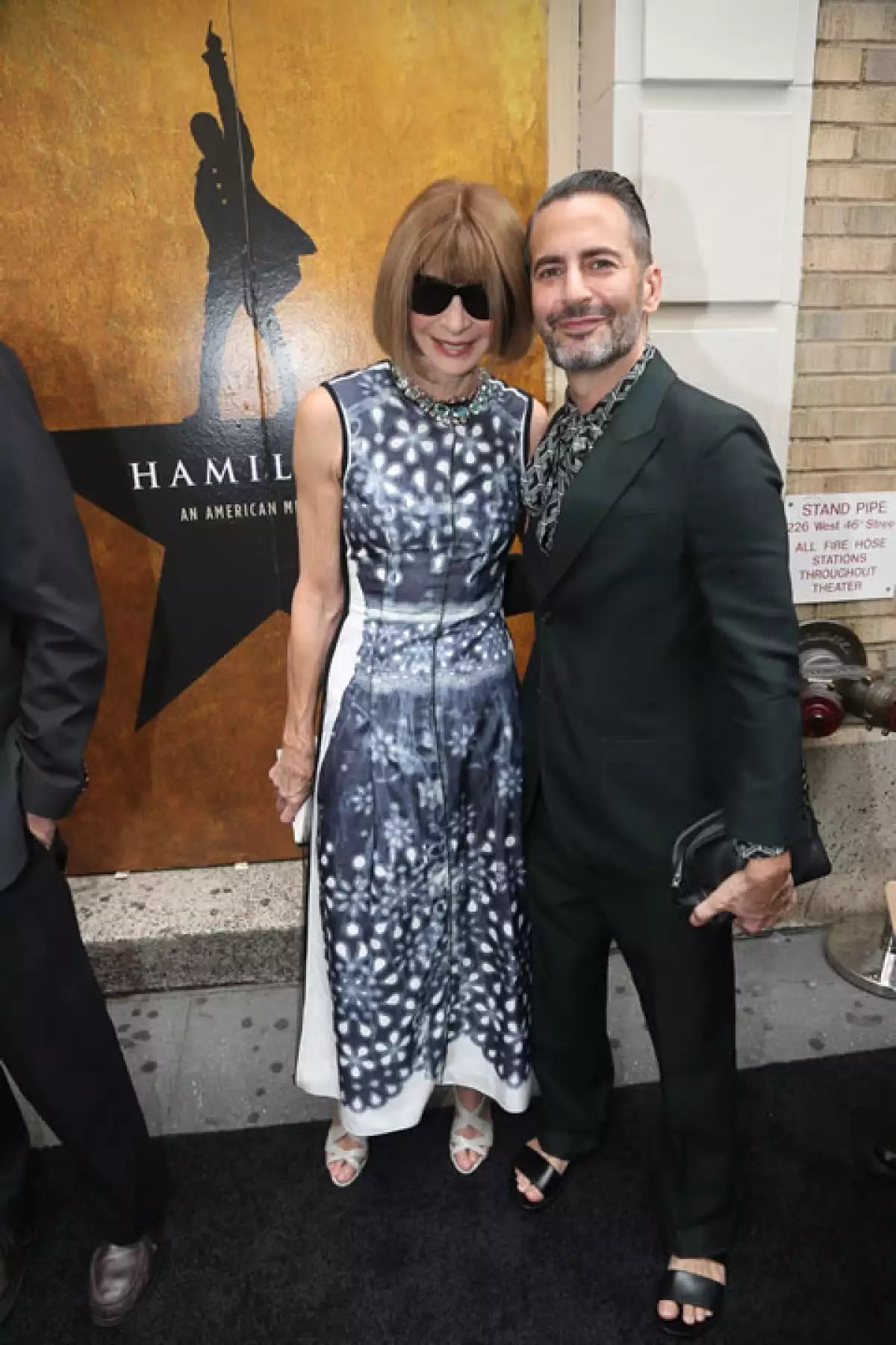 Anna Wintour y Marc Jacobs.
