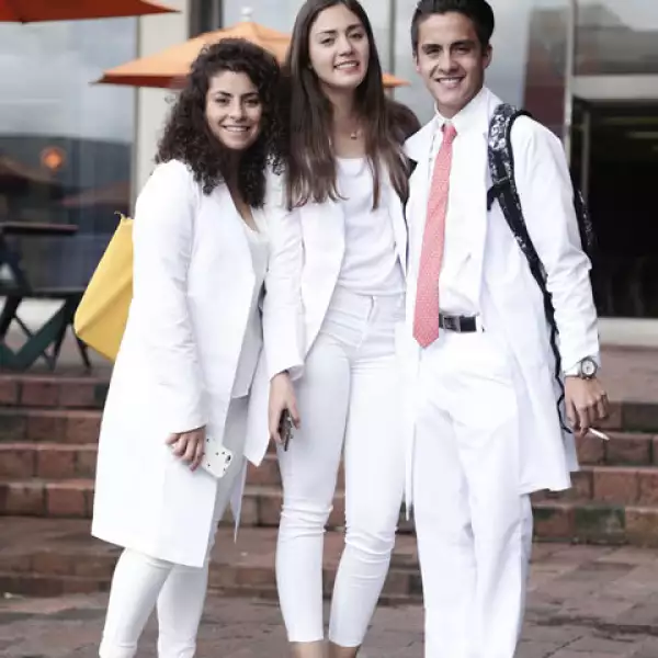 Miriam Chami, Jaasiel Quevedo y Javier Barragán