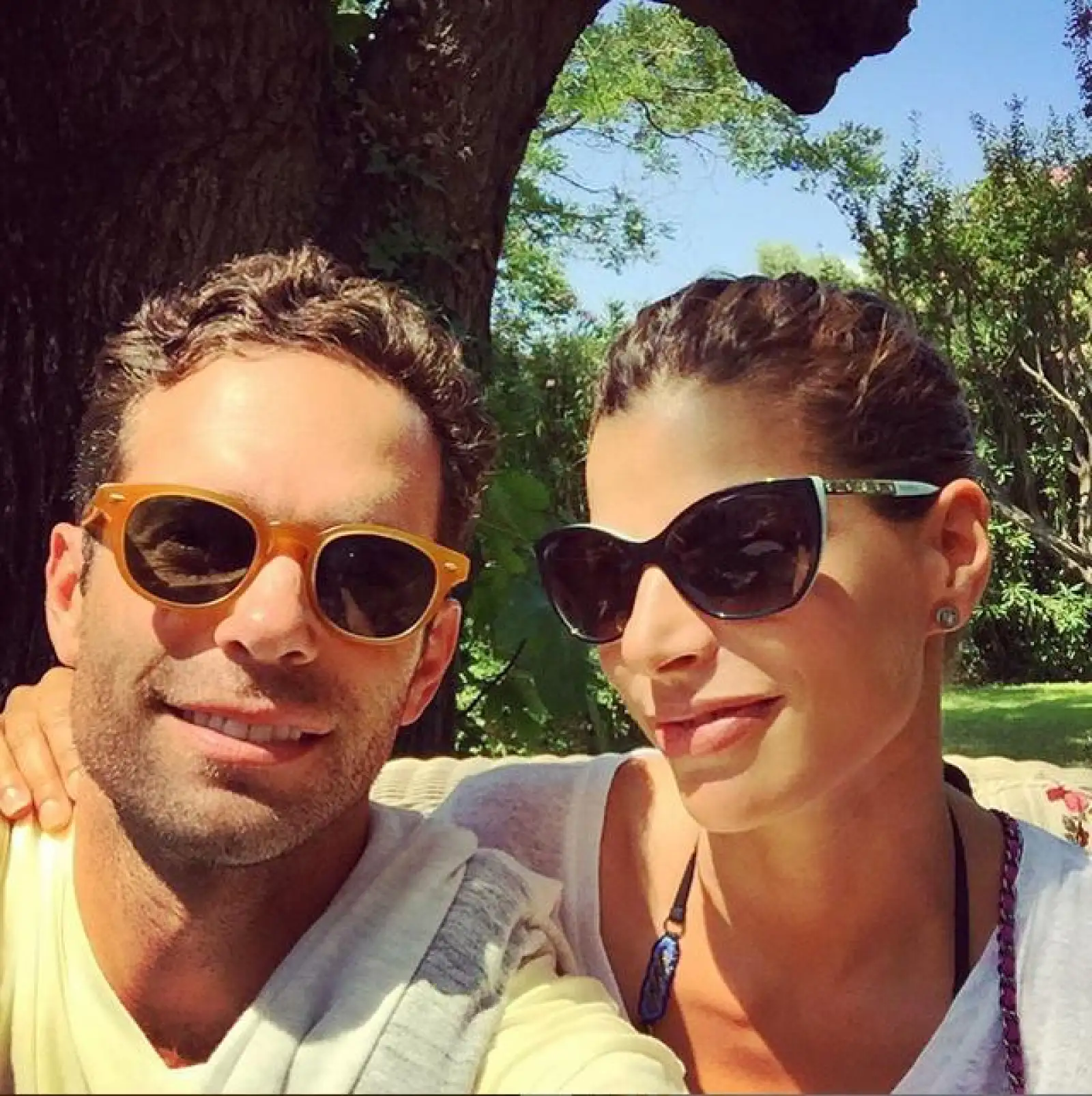 Con una selfie, Bárbara declaró: Lo amo y me ama.