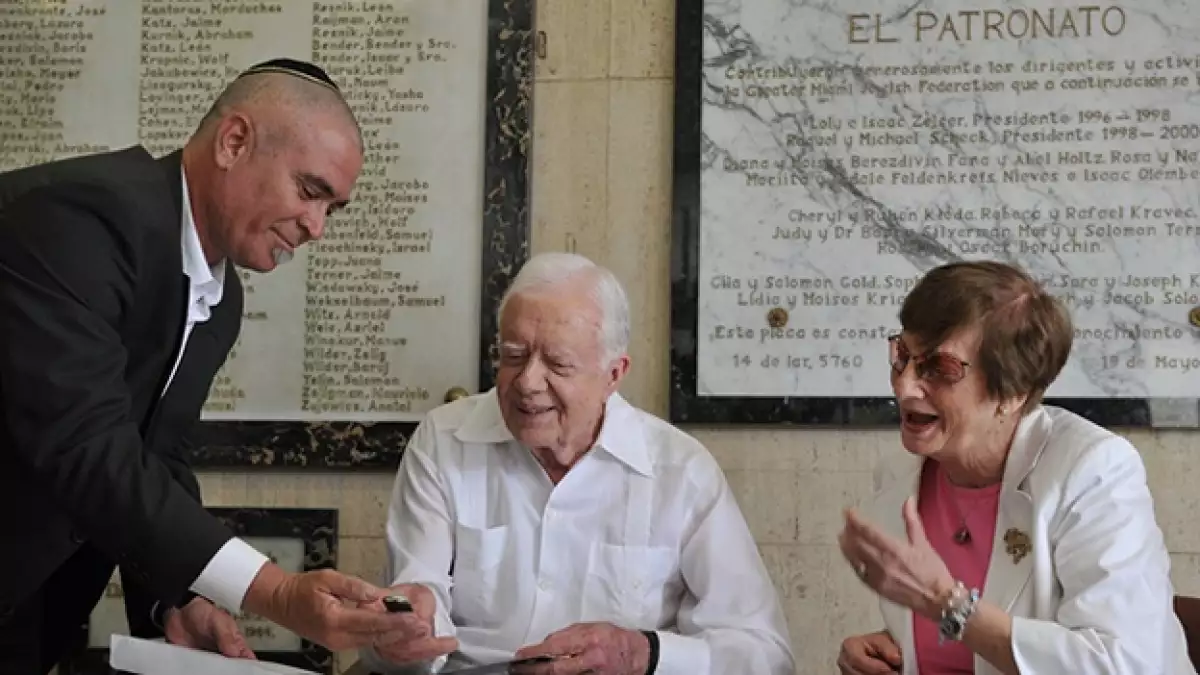cuba, judios, carter