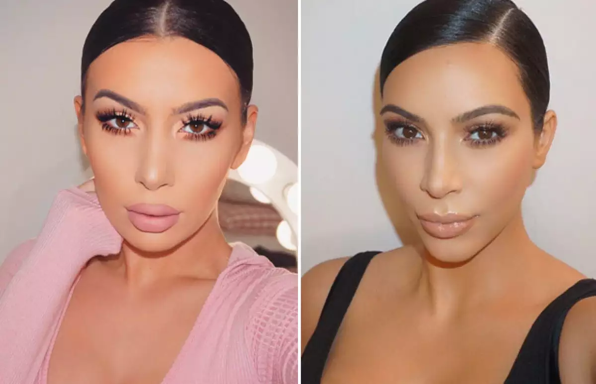 A sus apenas 24 años, Jelena Peric ya ha conseguido gran popularidad en las redes sociales debido a su increíble parecido con la estrella de reality.