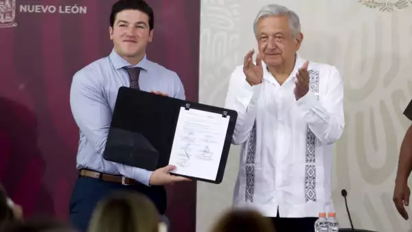 El presidente Andrés Manuel López Obrador así como el gobernador de Nuevo León Samuel García, en conjunto con CONAGUA y directivos de la SEDENA, firmaron el Plan de Apoyo; Agua para Nuevo León, donde se garantiza agua para el estado a partir de construcción del acueducto de la Presa del Cuchillo II, la Presa Libertad, pozos profundos y acciones ciudadanas.
