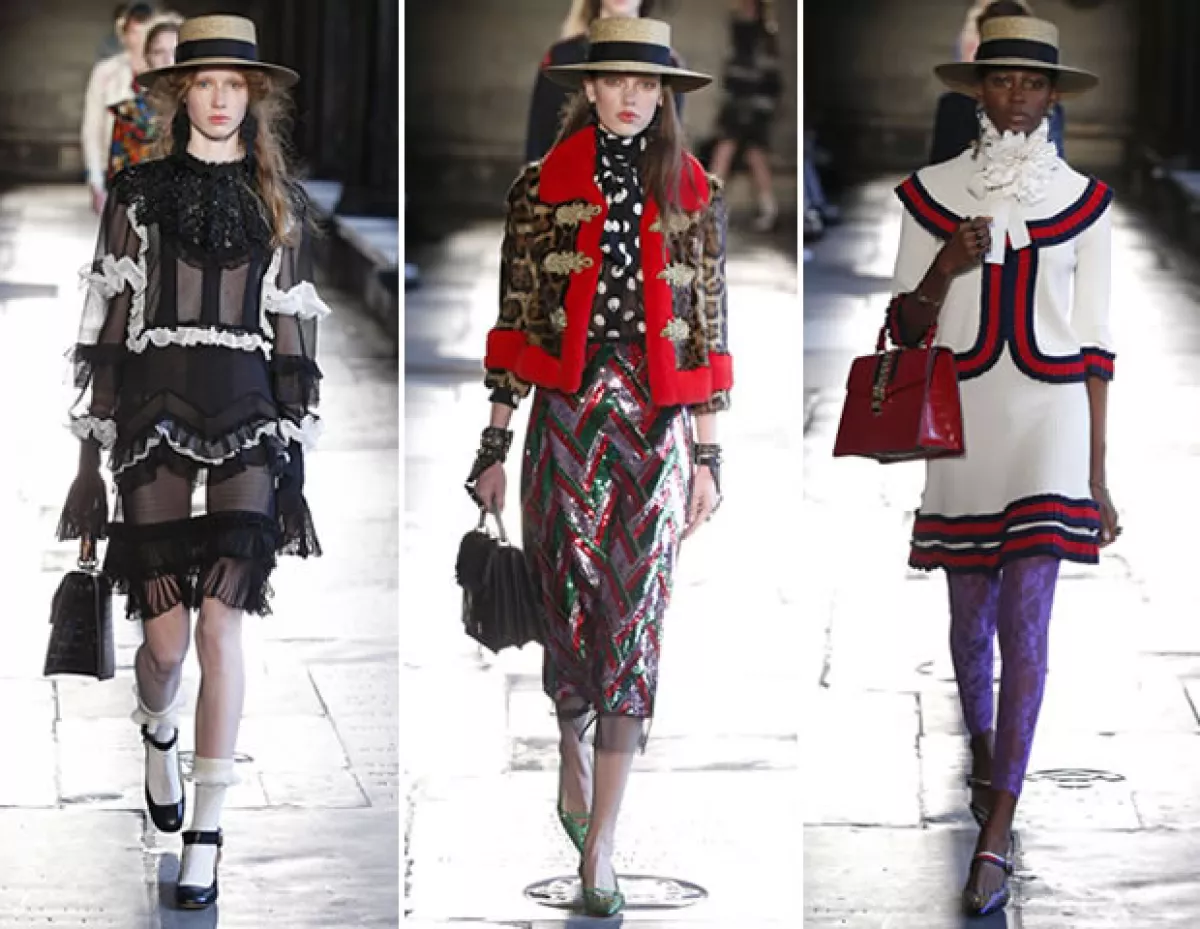 Los sombreros nos recordaron a Mary Poppins.