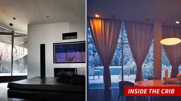 Así luce el interior de la casa `espacial´ de Justin Bieber.