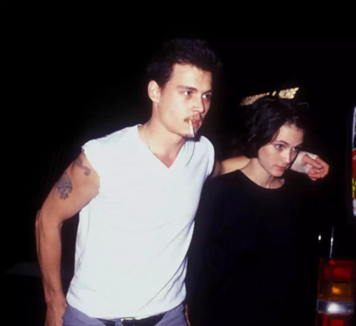 Johhny Depp no se quitó su tattoo en honor a Winona, simplemente le quitó un par de letras.