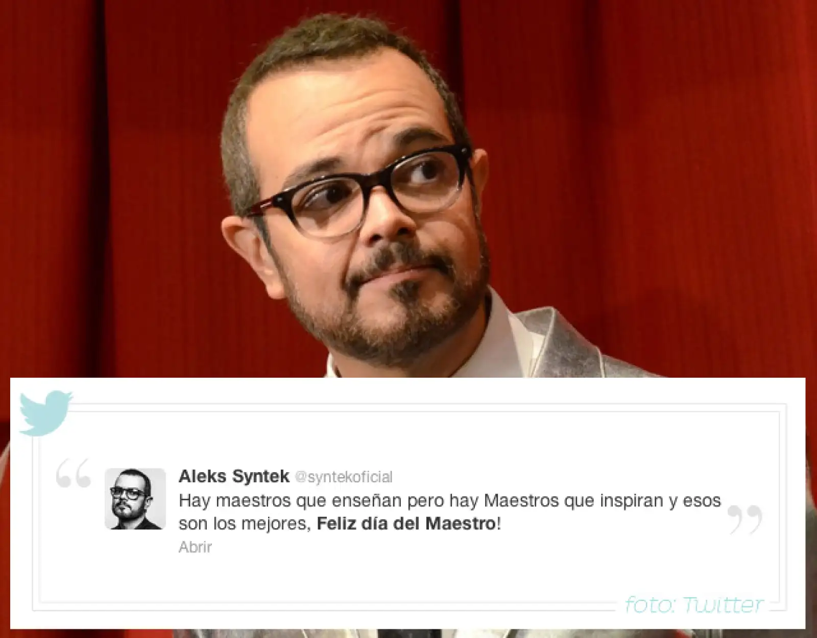 Aleks Syntek.