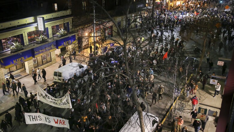 Salen a las calles