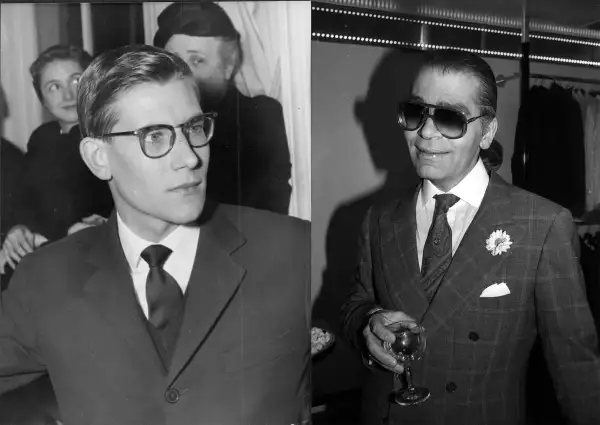 yves saint laurent karl lagerfeld