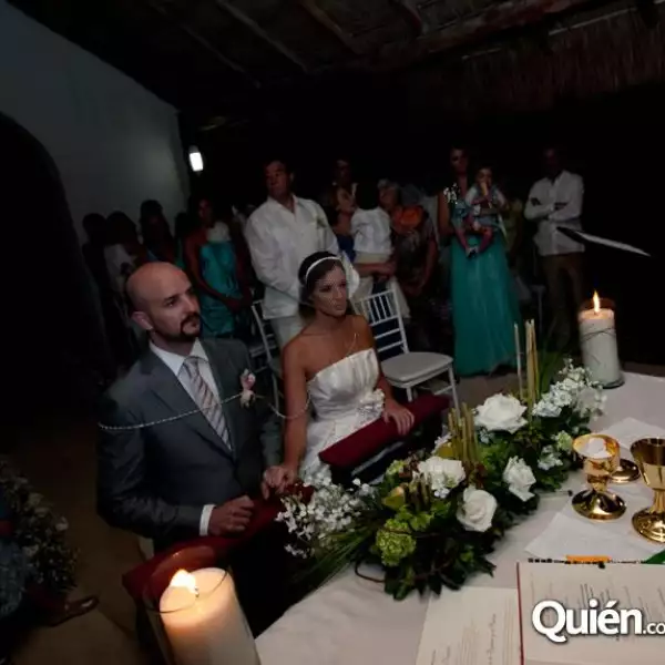 José Portilla y Angie Taddei