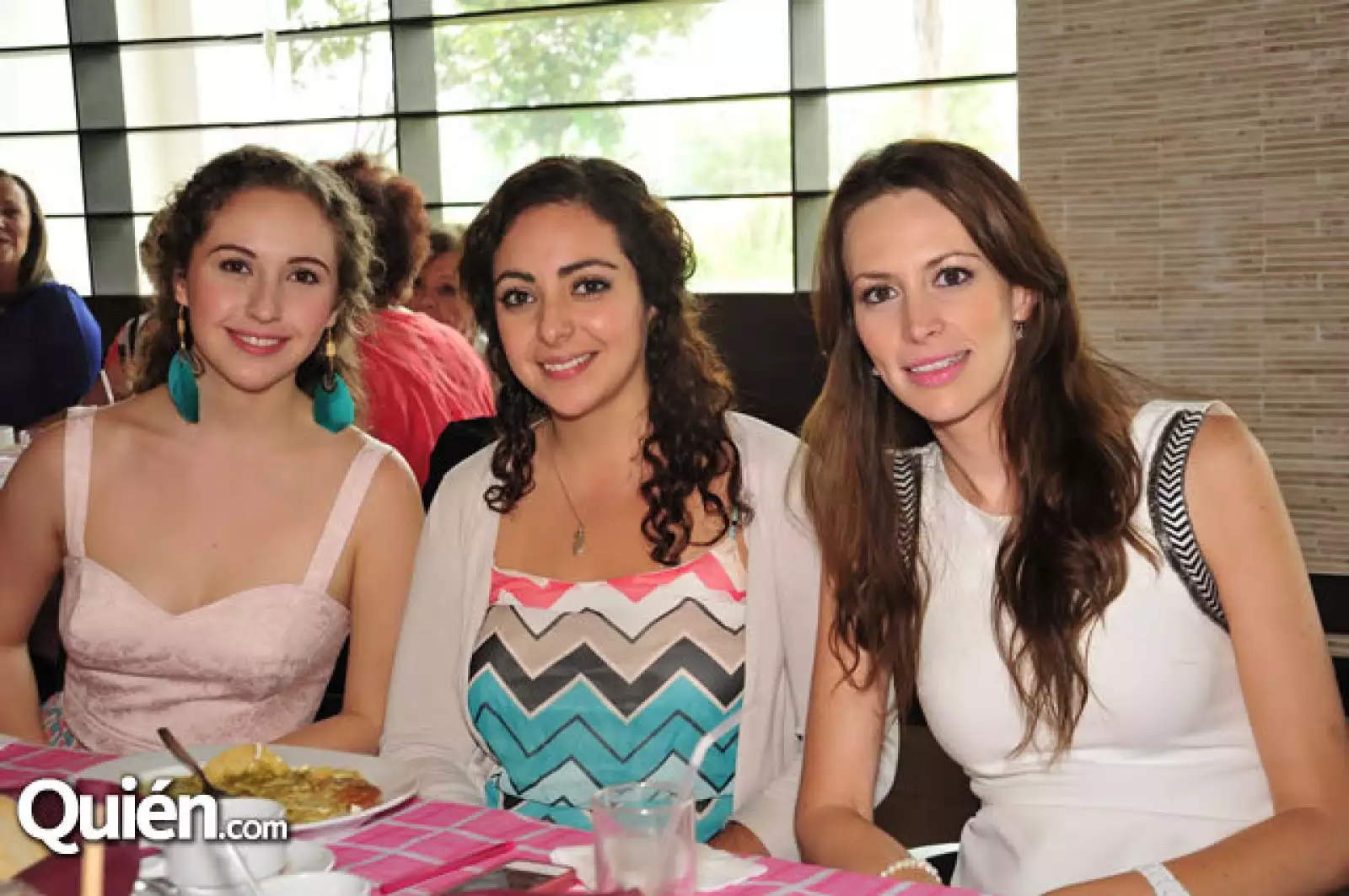 Carla Tarriba, Ana Laura González y Marisa Purata