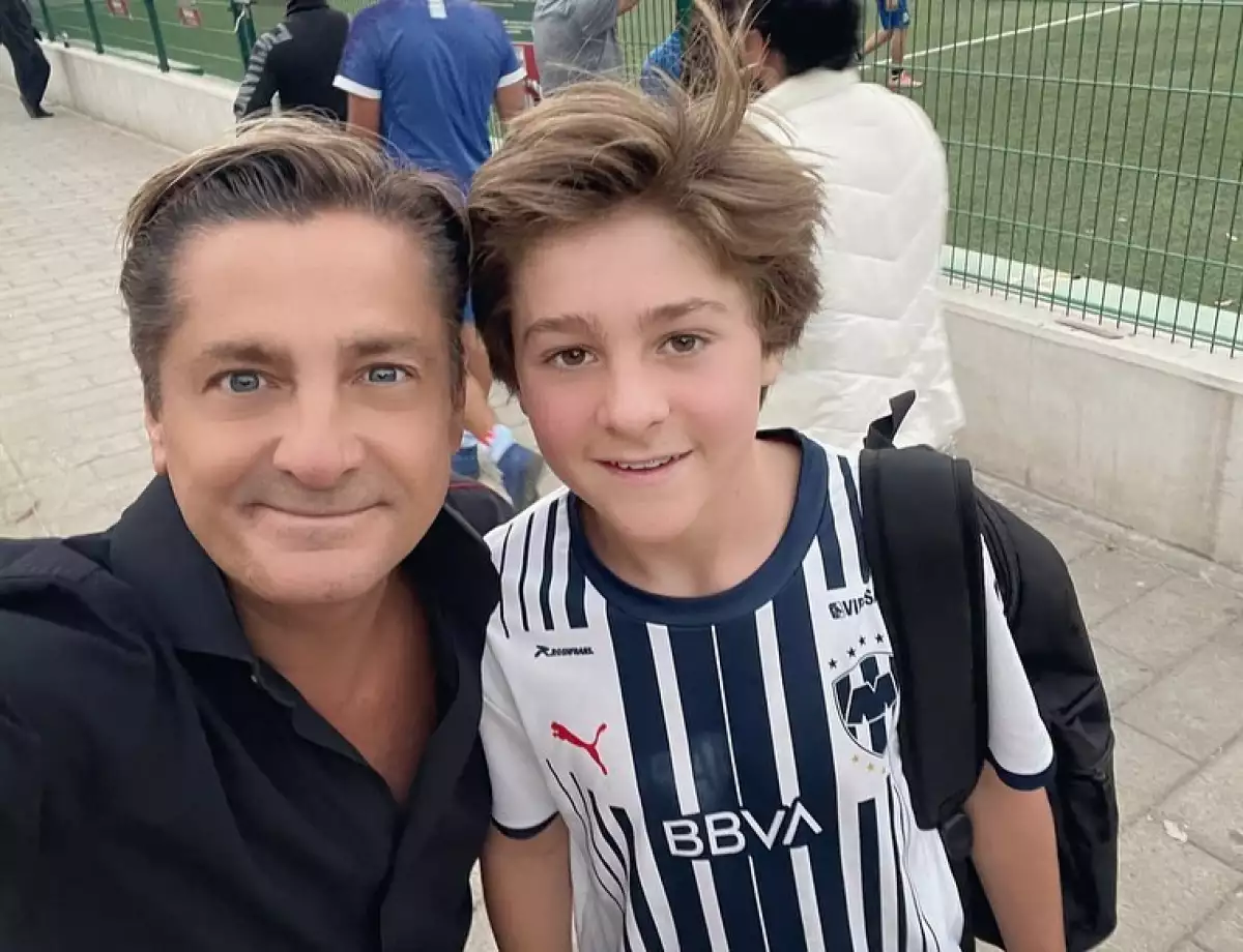 Alejandro Basteri y su hijo Pierre Alexander Basteri Domit