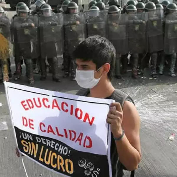 Chile estudiantes protesta 5