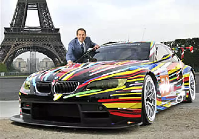 El piloto de carreras francés Hervé Poulain fue quien tuvo la idea por primera vez de pedir a un artista que pintara el automóvil con el que iba a competir. (Foto: Cortesía BMW)