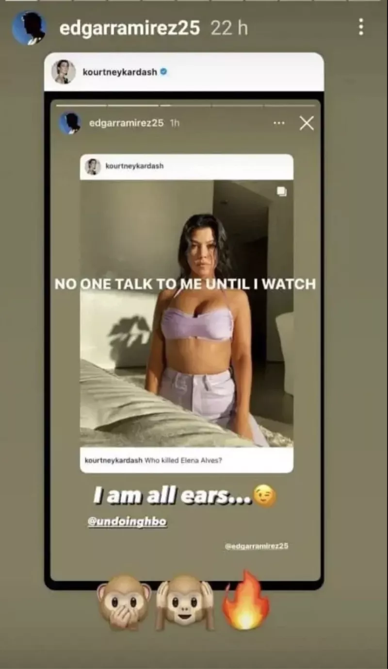 Instagram de Edgar Ramirez