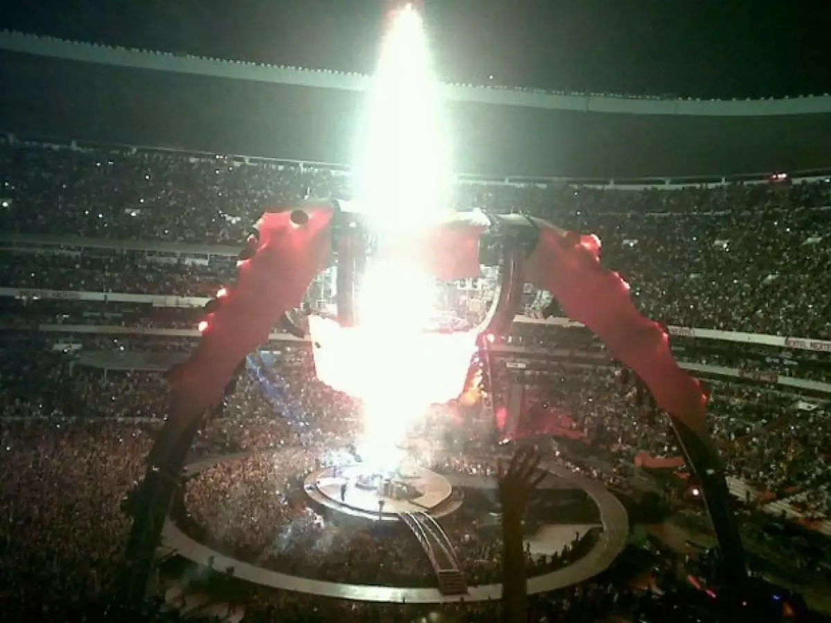 El escenario hizo que el público disfrutara del show desde donde estuviera sentado.