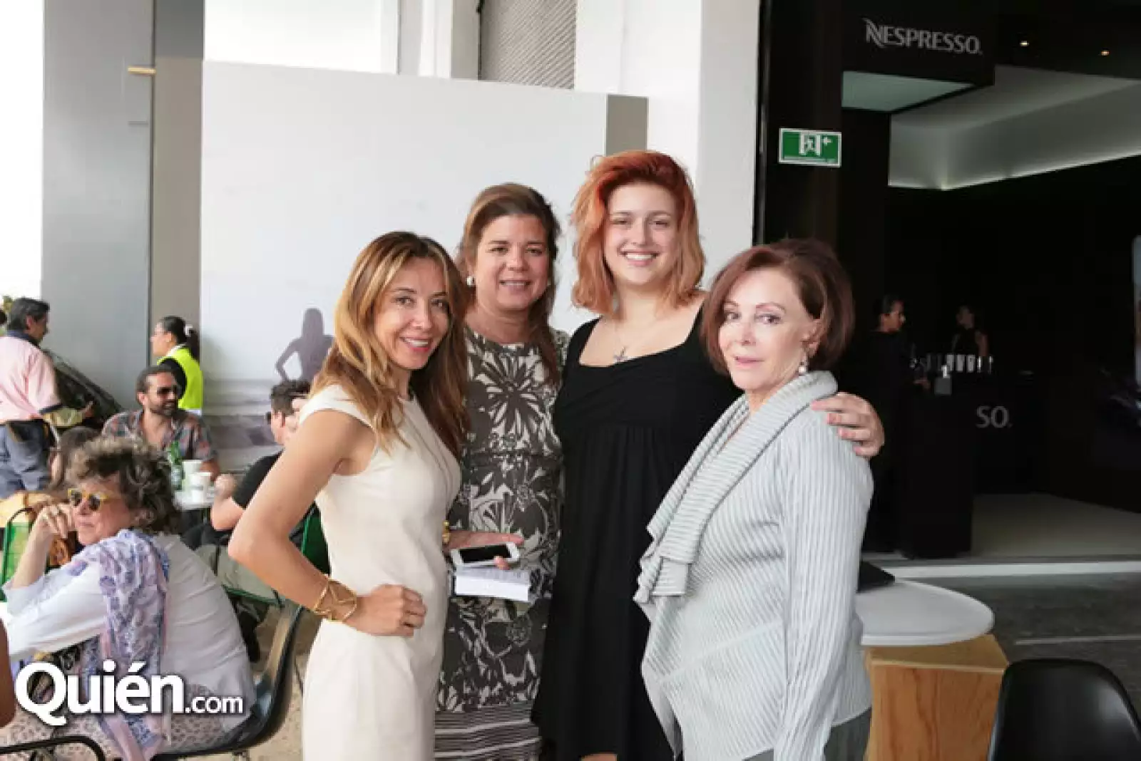 Gabriela Serna, Sonya Santos, Sonya Arredondo y María Luisa Serna