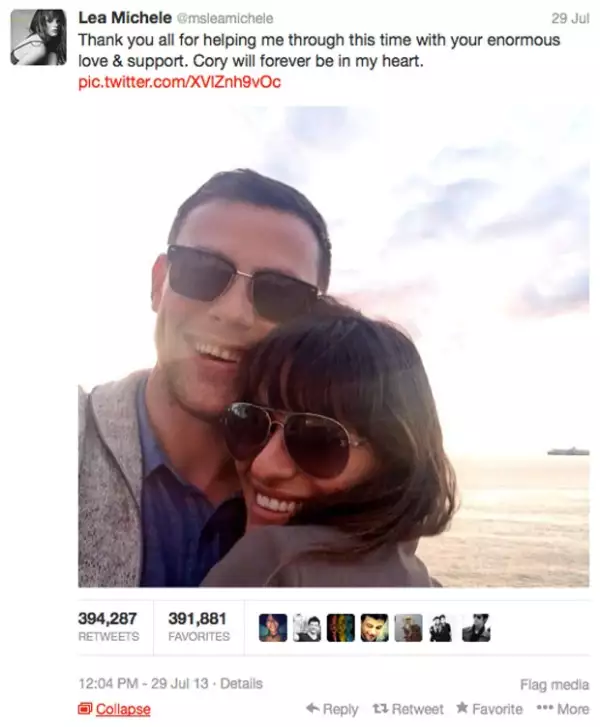 Este fue el mensaje que más retuits obtuvo éste año, sin embargo, ninguno desbancó al más retuiteado de la historia, que fue el de la foto de Barack y Michelle Obama en 2012 que alcanzó caso 800 mil reproducciones .