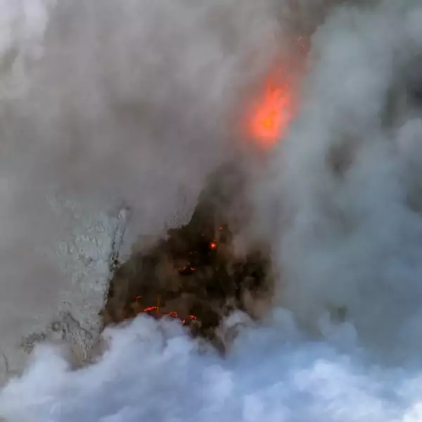erupción en Islandia