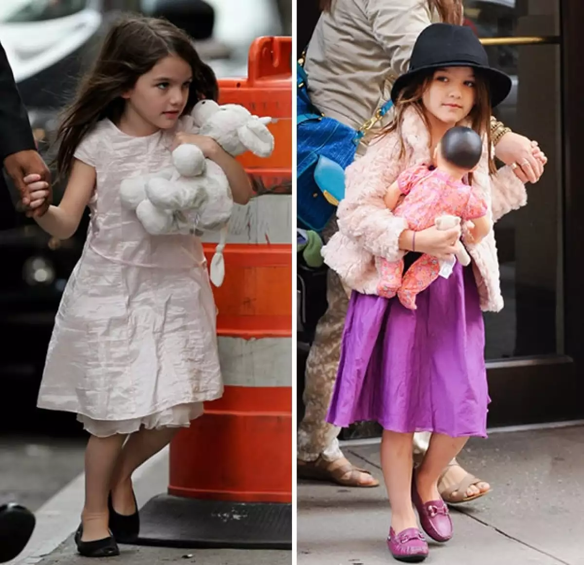 Los looks de Suri son muy comentados.